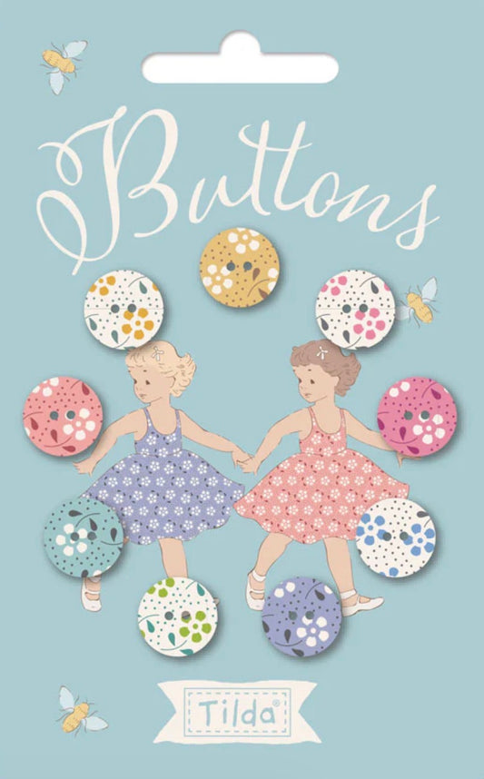 Tilda-Meadow Basics Buttons 12mm