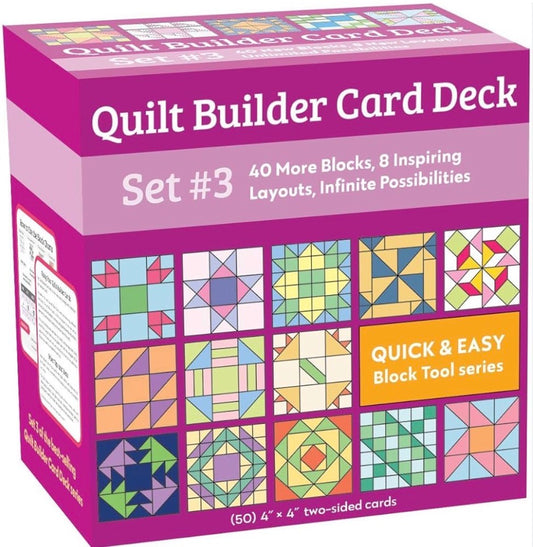 Quilt Builder Card Deck Set #3