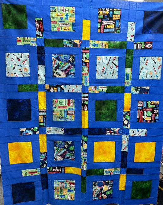 Boxed Up Quilt Sample