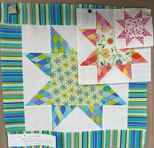 Star Struck Quilt Sample (Serendipity)