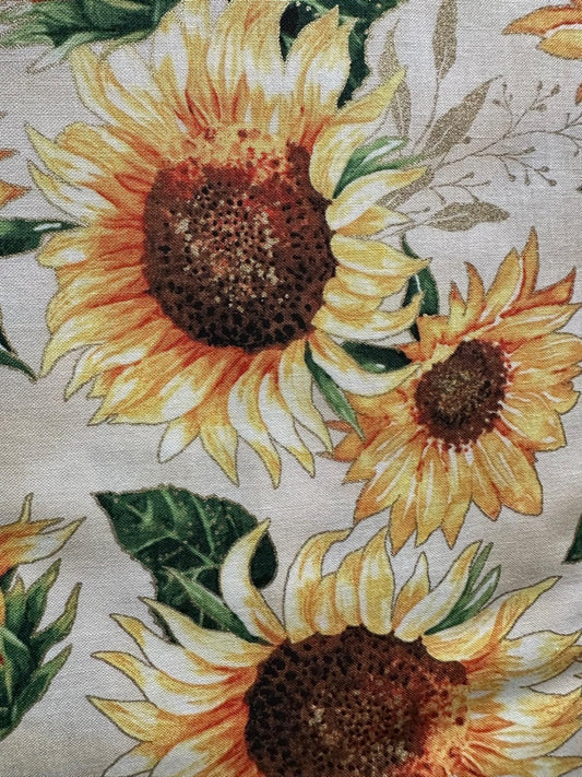 Fall Round Table Topper Prairie Point Fabric Kit