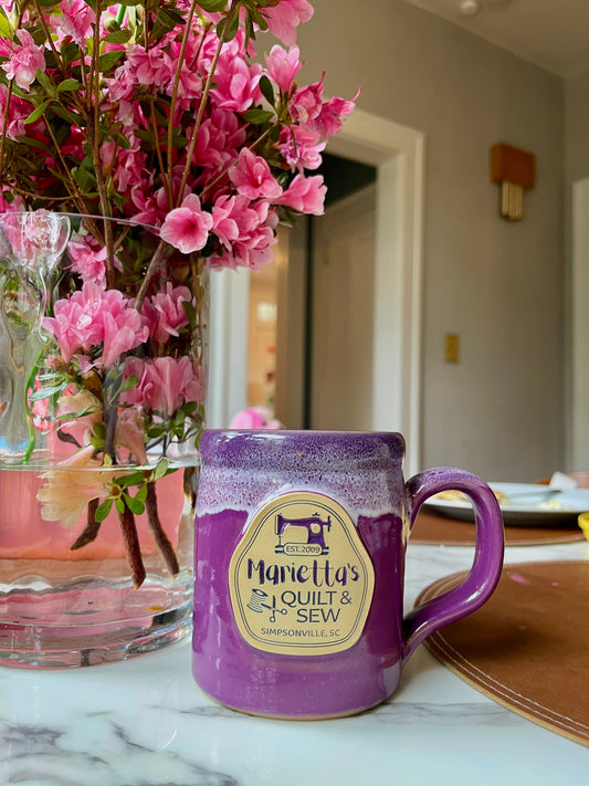 Camper Mug || Liliac/Plum/White