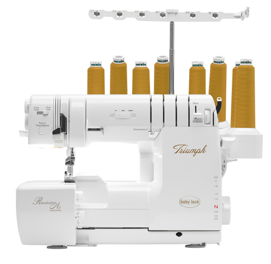 Baby Lock Triumph Serger (Purchase a Baby Lock Triumph and receive a $500 MSRP Shopping Spree on select Baby Lock accessories for a Limited Time!!!)