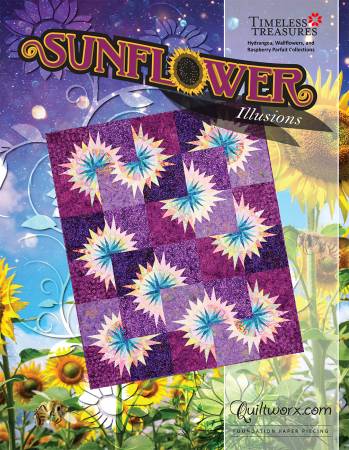 Sunflower Illusions || Quiltworx