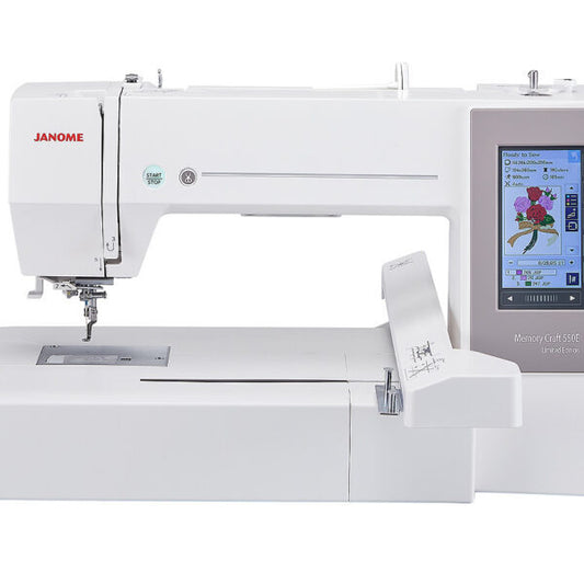 Janome Memory Craft 550E Limited Edition