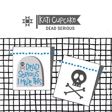 Dead Serious - Designer Woven Labels