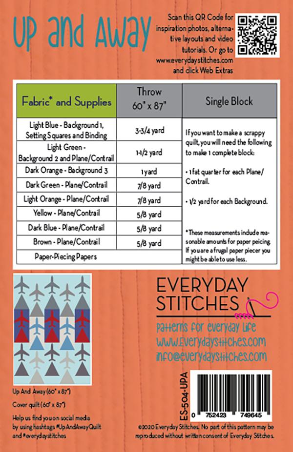 Up And Away By everyday Stitches