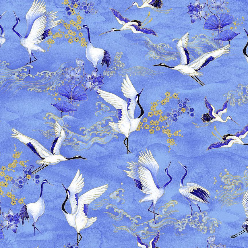 Moonlight || Asian Crane || Metallic