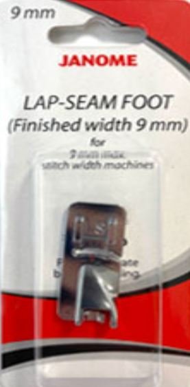 Janome 9mm Lap Seam Foot 202-463-007