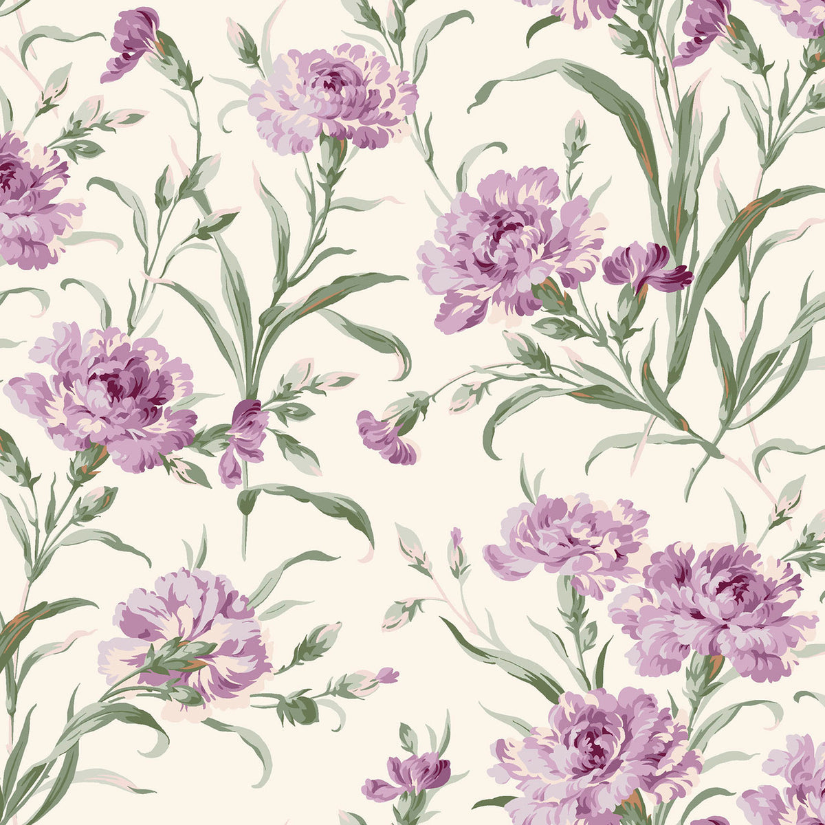 Courtland || Trailing Carnations || Cream