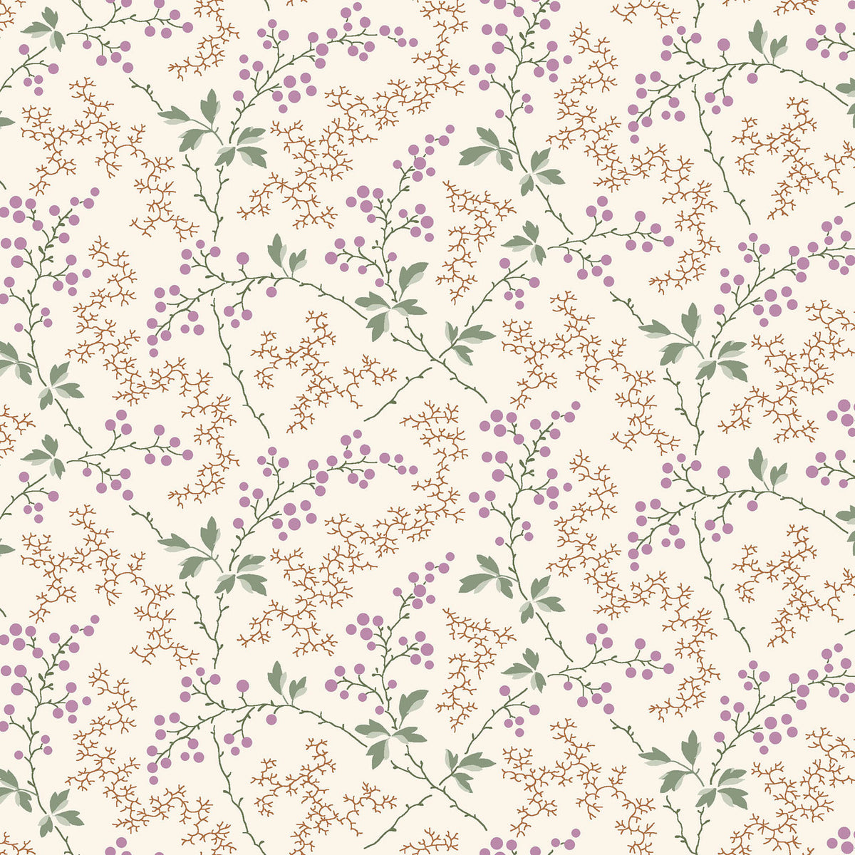 Courtland || Berries on Vine || Cream