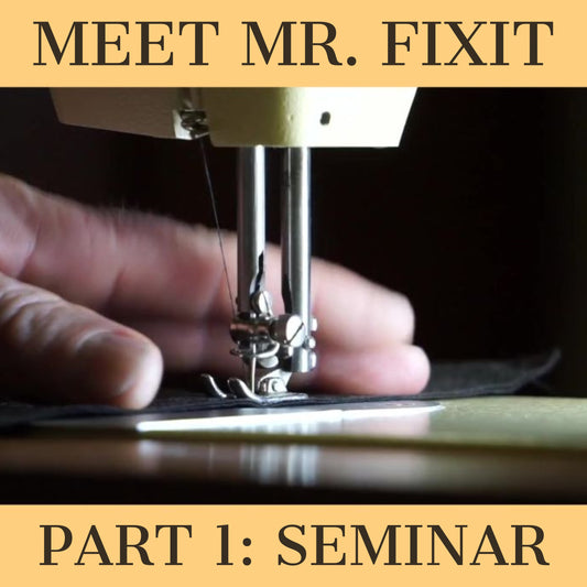 Class "Mr. Fixit" Part 1: Seminar