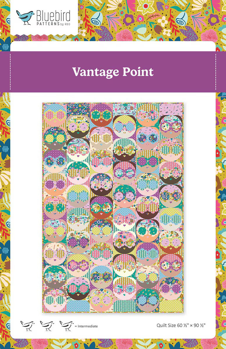Bluebird Patterns Vantage Point Quilt Pattern