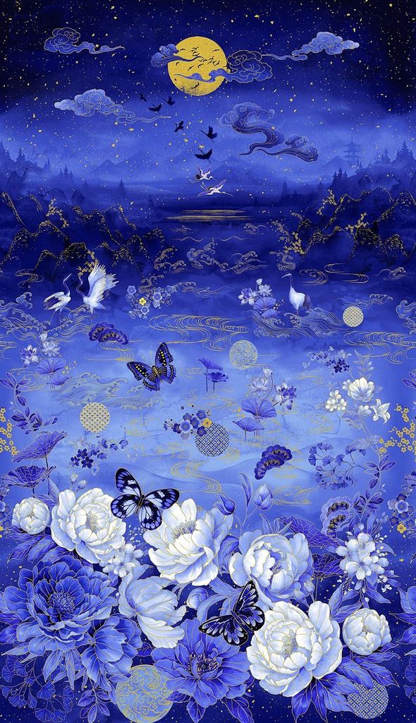 Moonlight || ASIAN MOONLIGHT PANEL 24"