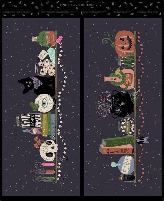 Love At First Bite || Spooky Bench Panel