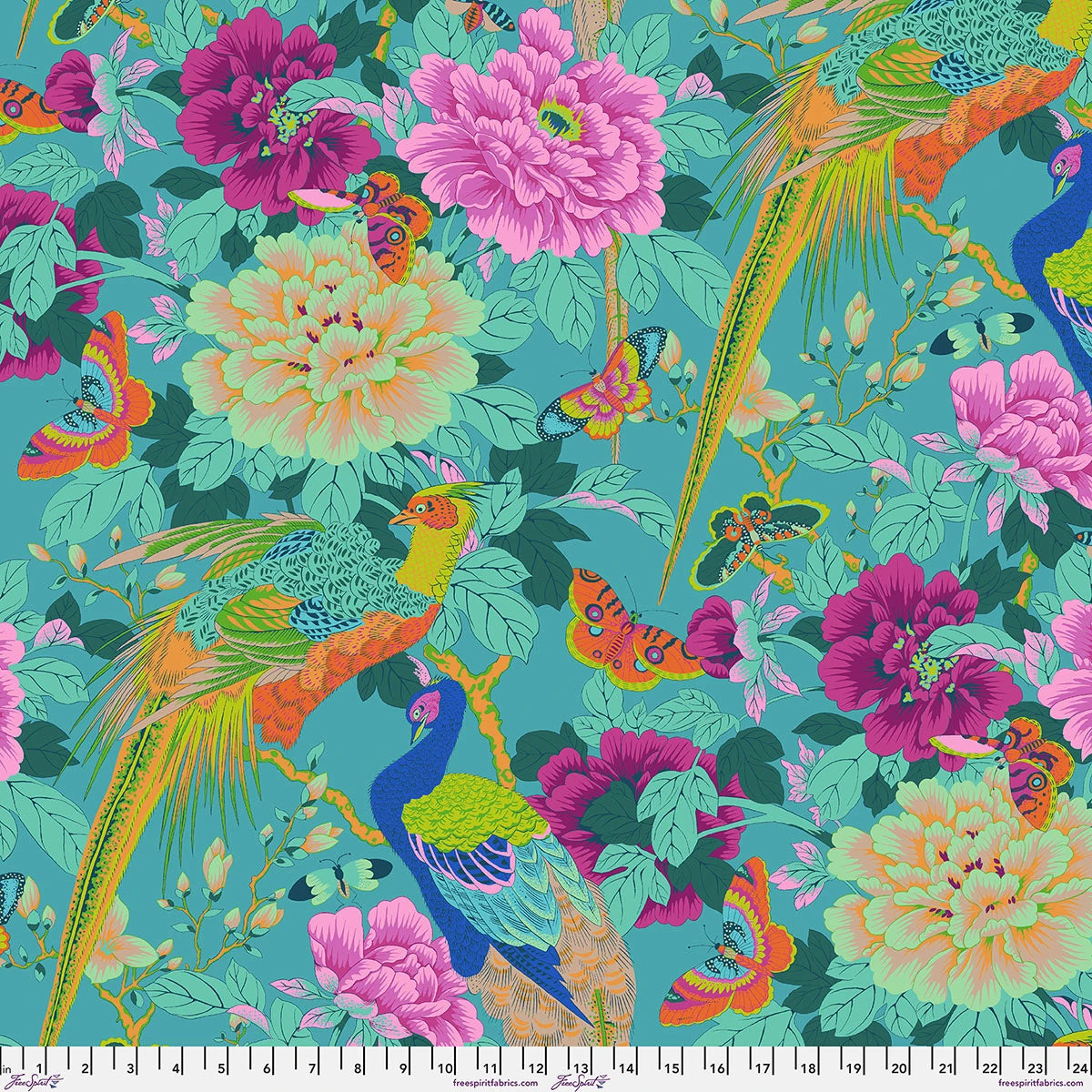 Kaffe Fassett Collective || Birds & Bees || Blue