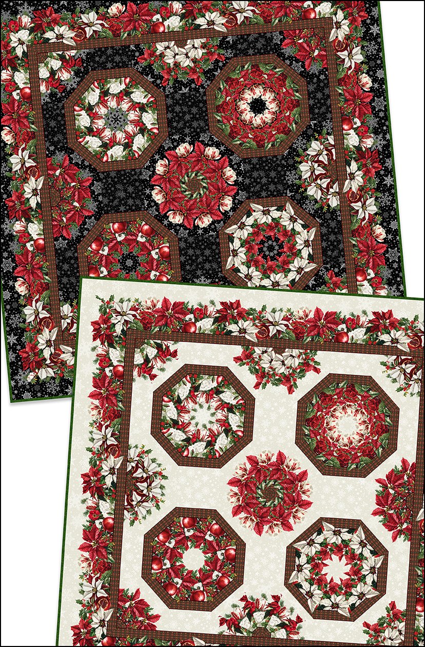 Winter Enchantment || Kaleidoscope Quilt Pattern