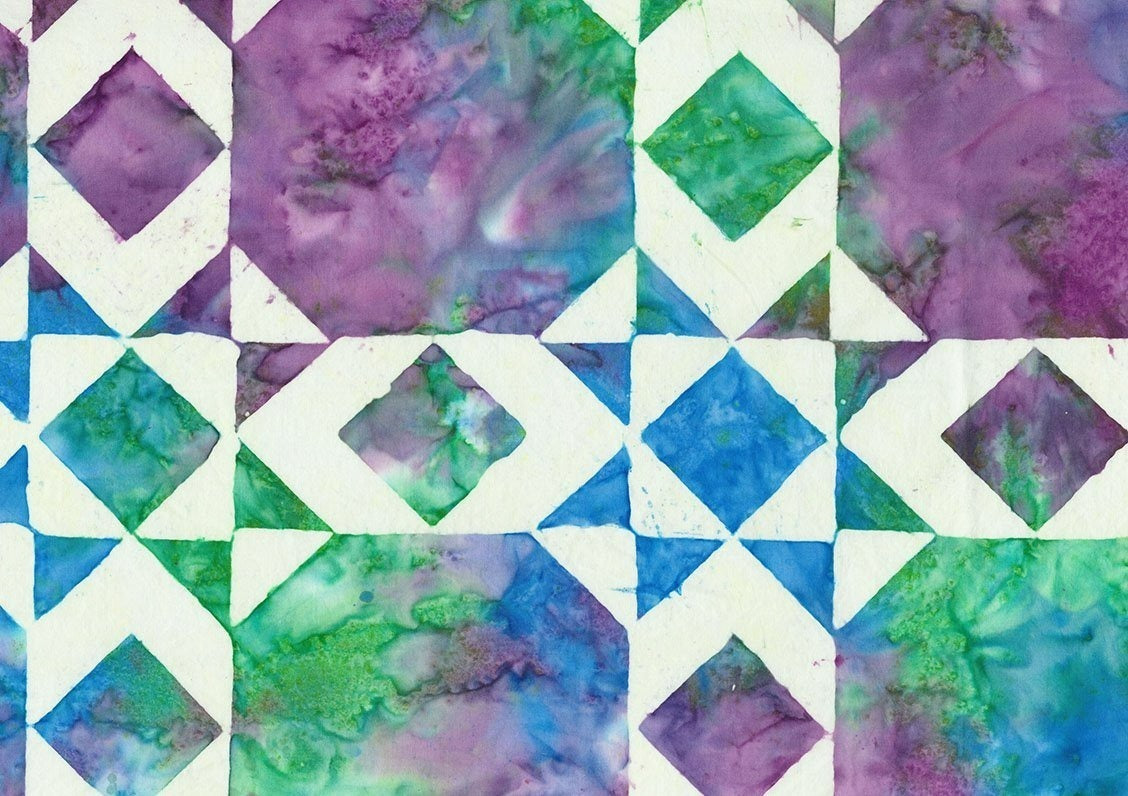 Quilt Block || Caribbean 108"