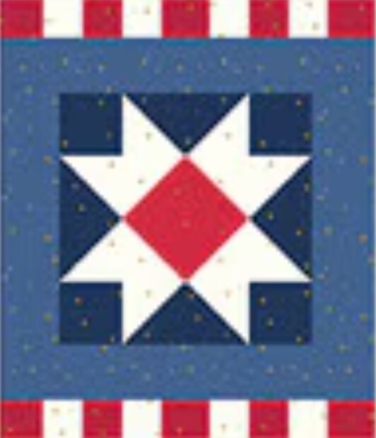 Riley Blake July Tabletop Banner Kit