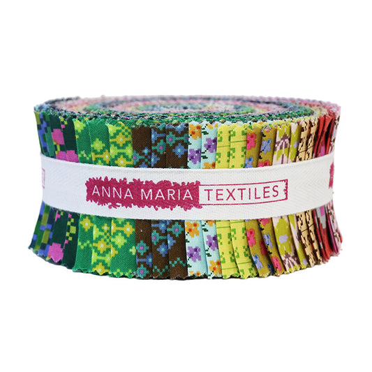 Heiress Strips Precut Fabric by Anna Marie Textiles