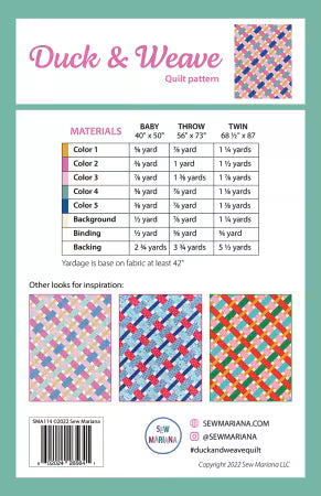 Duck and Weave Pattern