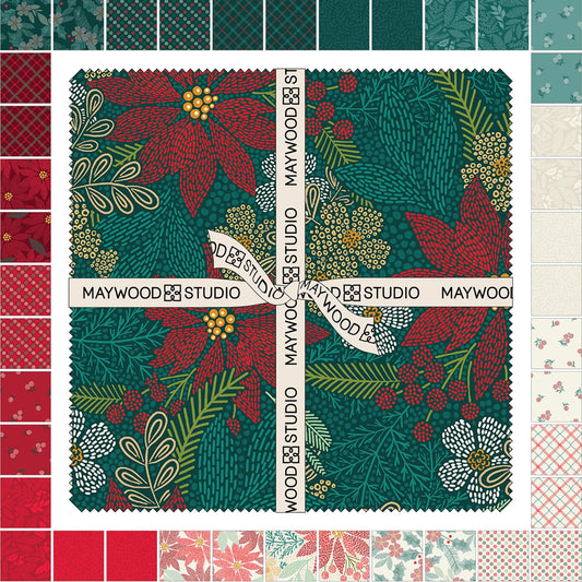 Holiday Stitches || 10in Squares, 42pcs/Bundle