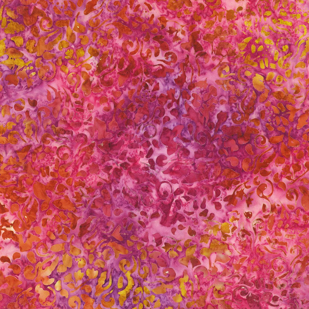 Bohemia Blooms || Geometric Floral Swirls || Honeysucklle