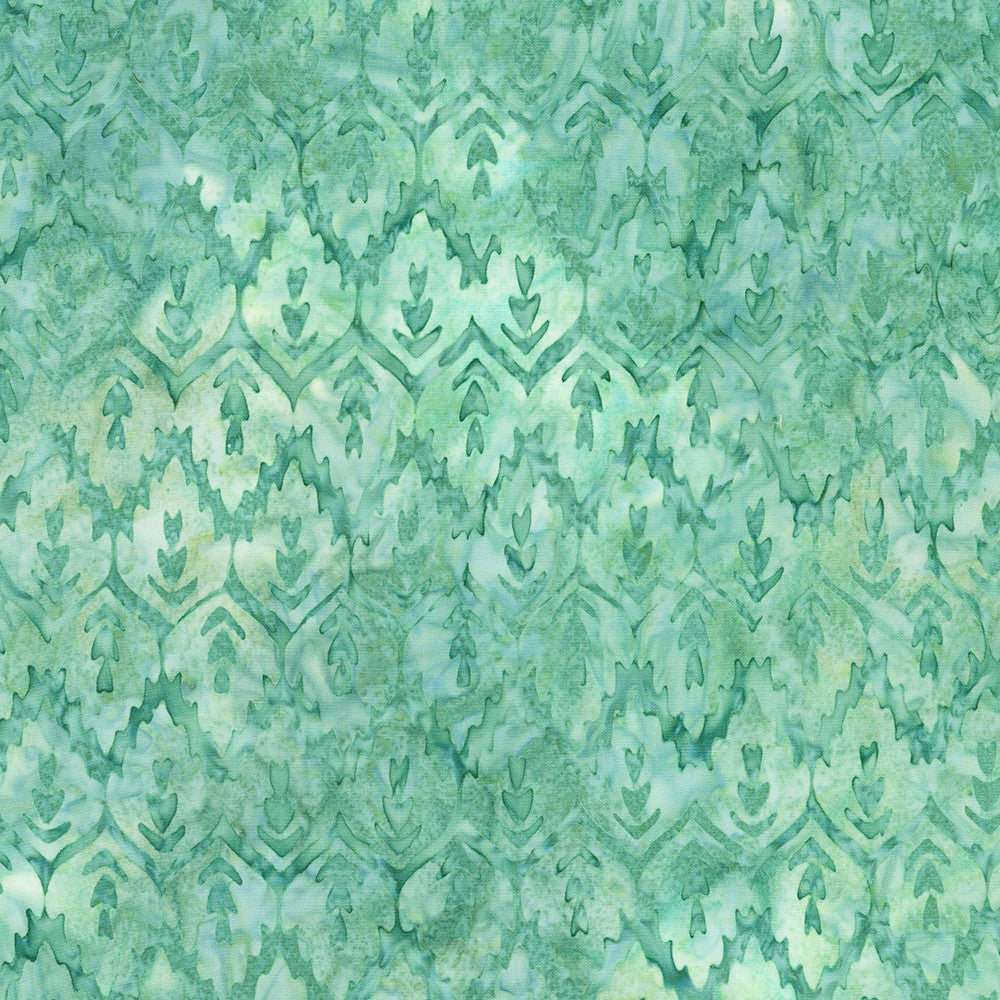 Bohemia Blooms || Floral Diamond Motif || Sea Glass