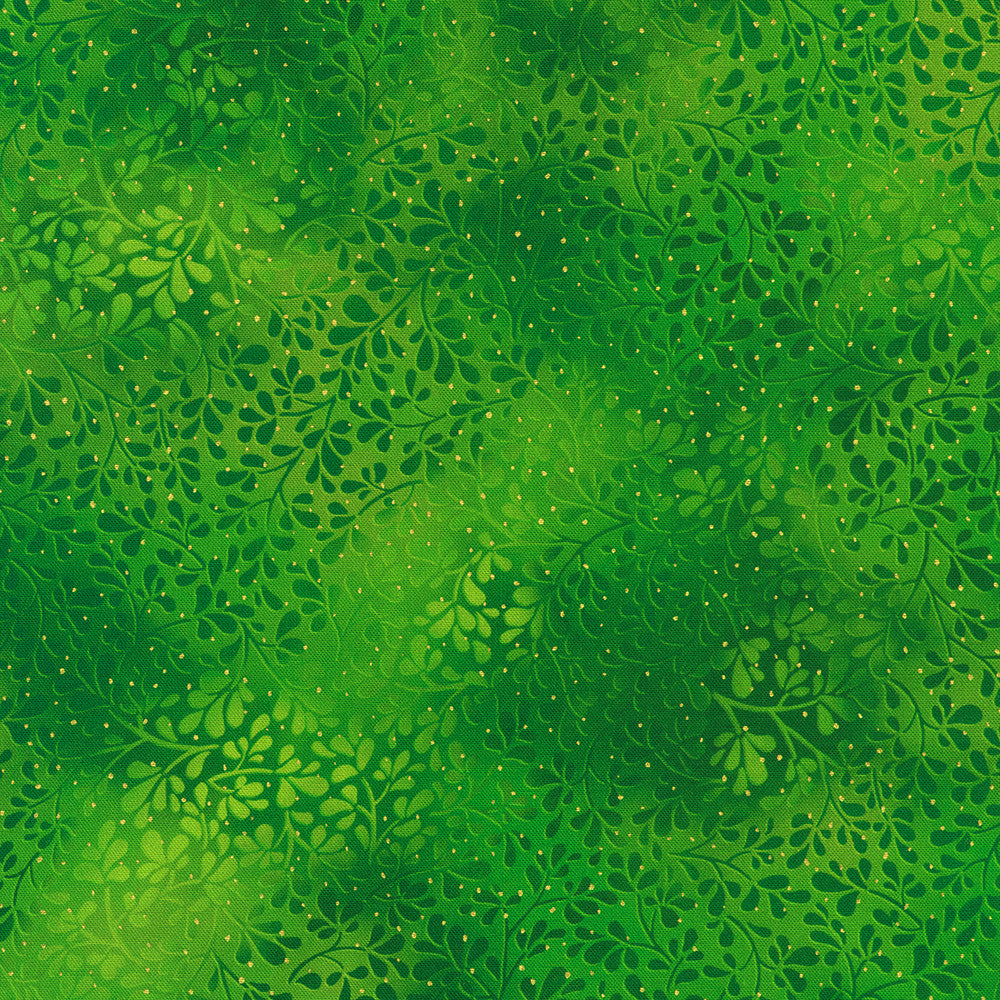 Swirls || Mixed Metallic's || Leaf