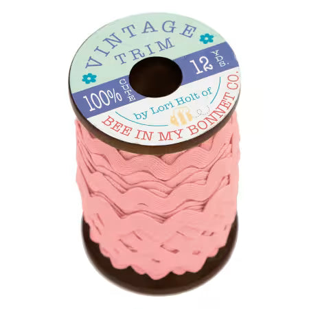 Vintage Trim Riley Coral 3/8in By The Yard