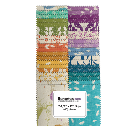 Wishflower || 2.5" Strip-Pie Strippies