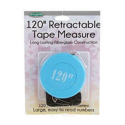 120in Blue Retractable Tape Measure