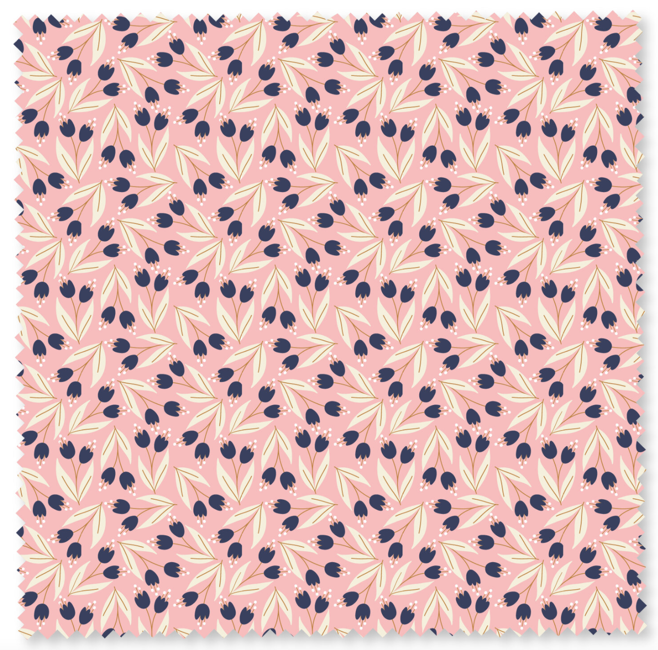 Honey Blossom in Indigo 610084
