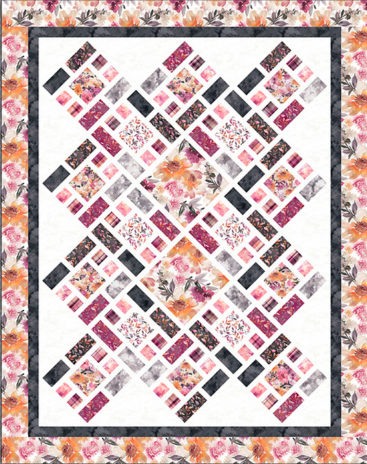 Walk Through The Garden Quilt Pattern