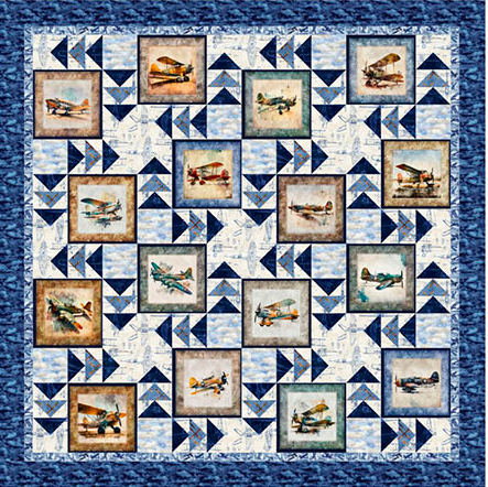 Flying High Wing It Quilt Pattern BBQ19