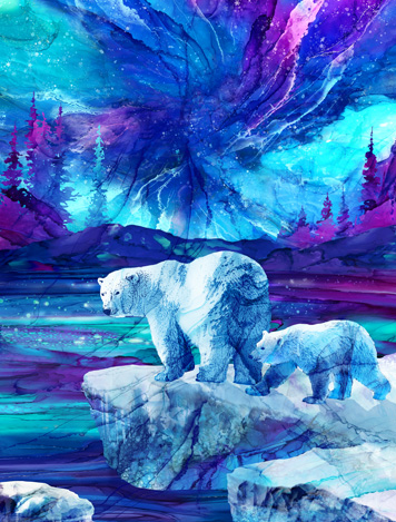 Illuminations 30" x 43" Panel