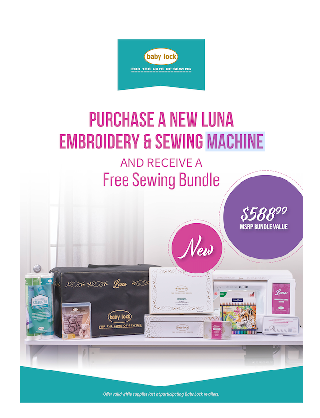Baby Lock Luna Sewing & Embroidery Machine