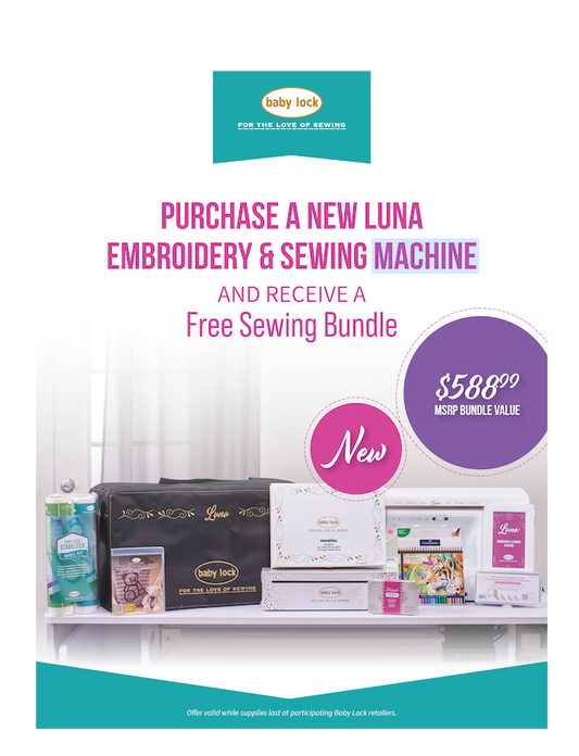 Baby Lock Luna Sewing & Embroidery Machine