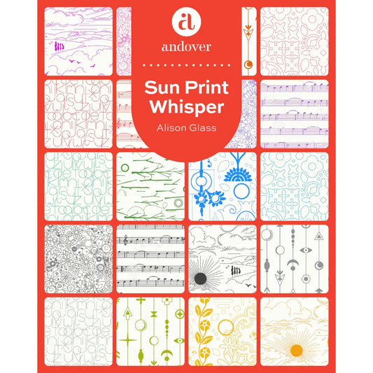 Sun Print Whisper - 2.5 Inch Strip Rolls - 40 Cuts Each
