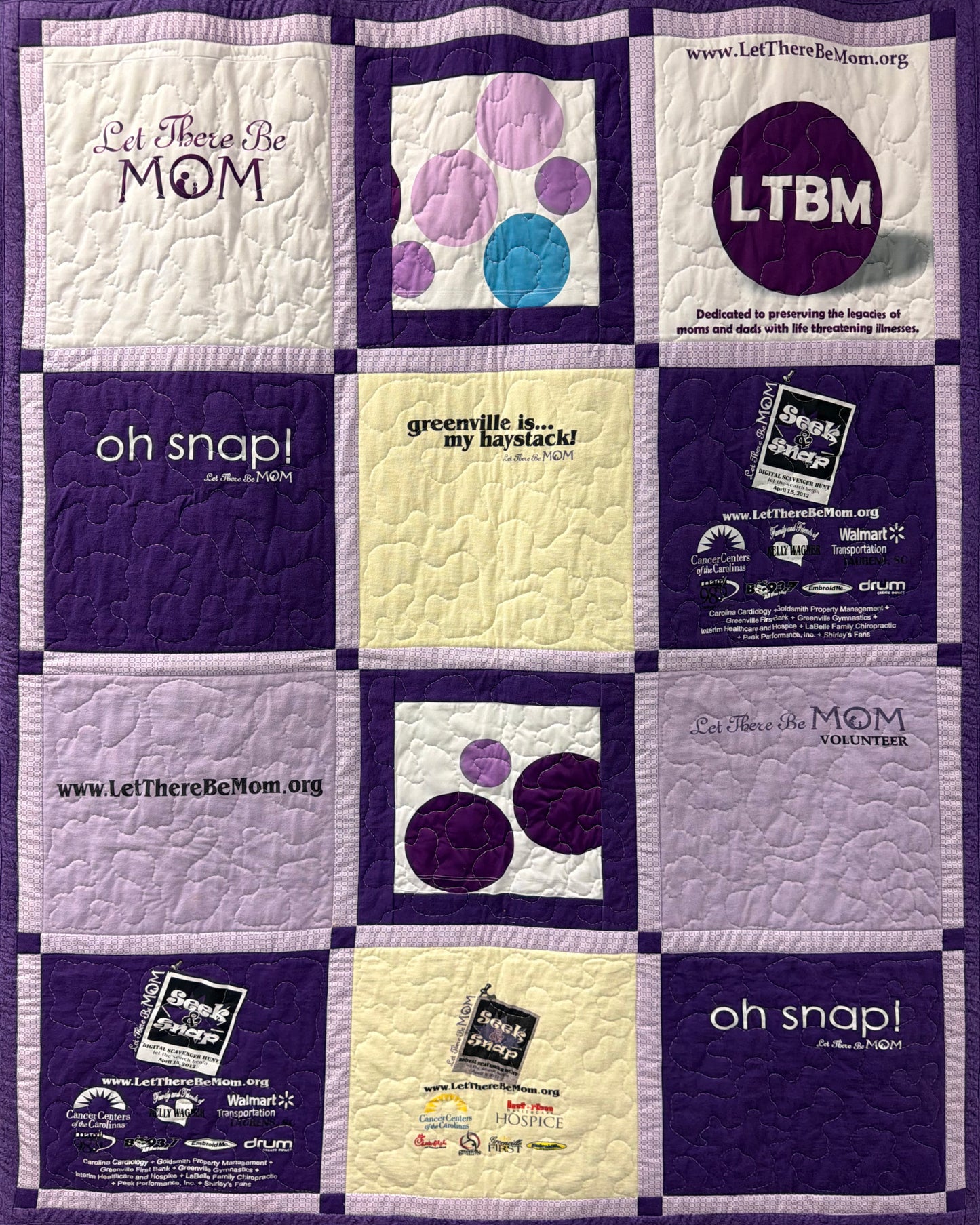 Class Memory Quilt Workshop