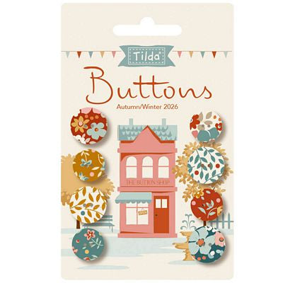 Tilda || Village Life || Buttons || Autumn