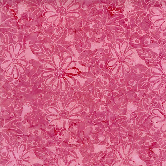 Tonga Geranium || Water Painted Floral || Rose