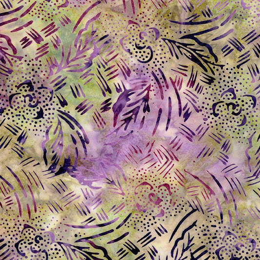 Tonga || Dotty Floral & Leaves || Fizz