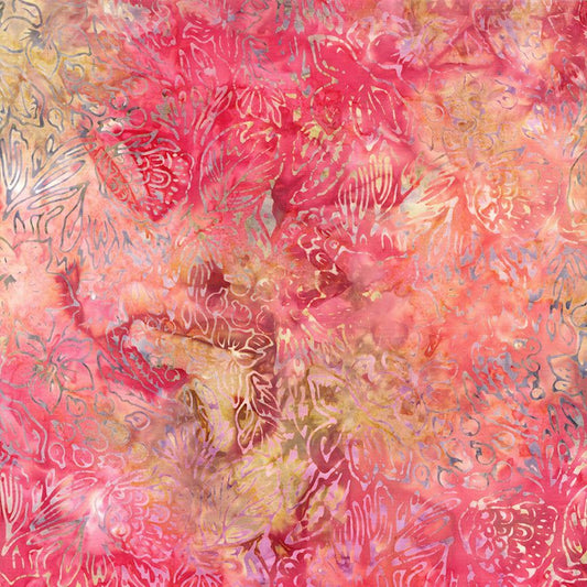 Tonga Geranium || Floral || Coral