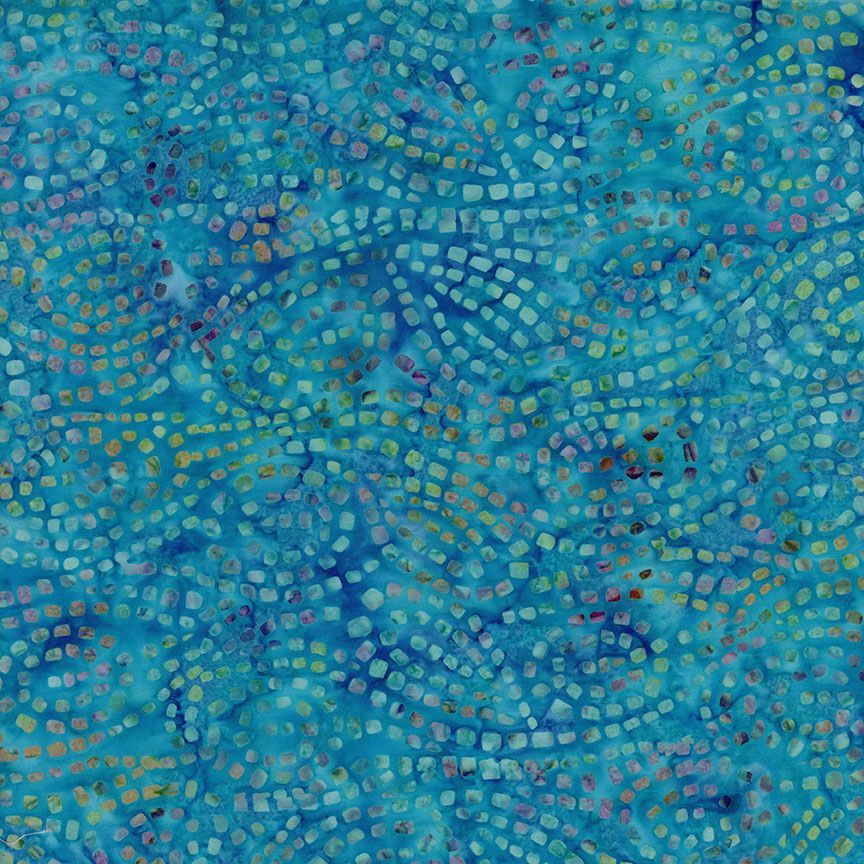 Tonga Cabo || Dotted Swirls || Turquoise