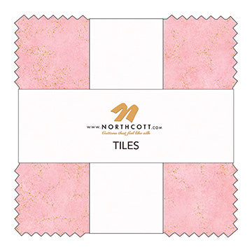Shimmer || 10" Karat Crystals (Layer Cake / 10" Stack) 42 pre-cut squares