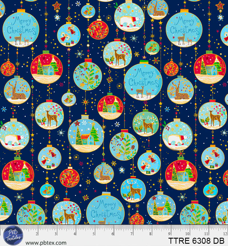 Turnowsky Treasures || Bright Blue Baubles