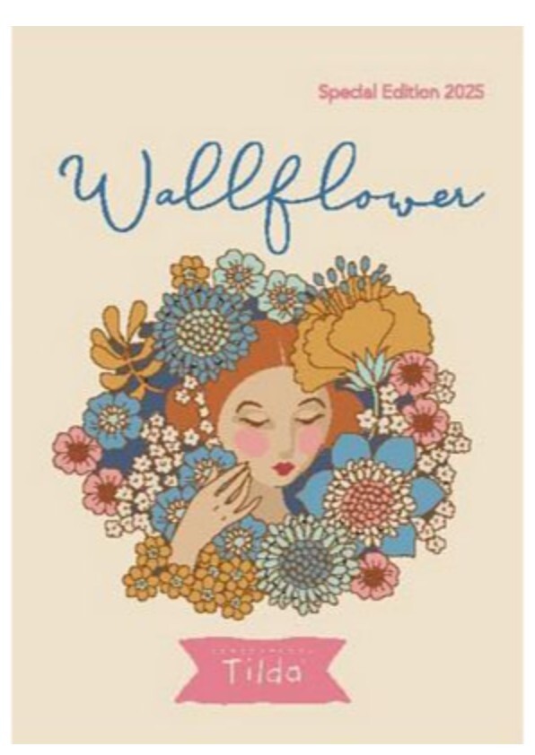 Tilda Wallflower Fabric Roll 2.5in Strips 40pcs JR