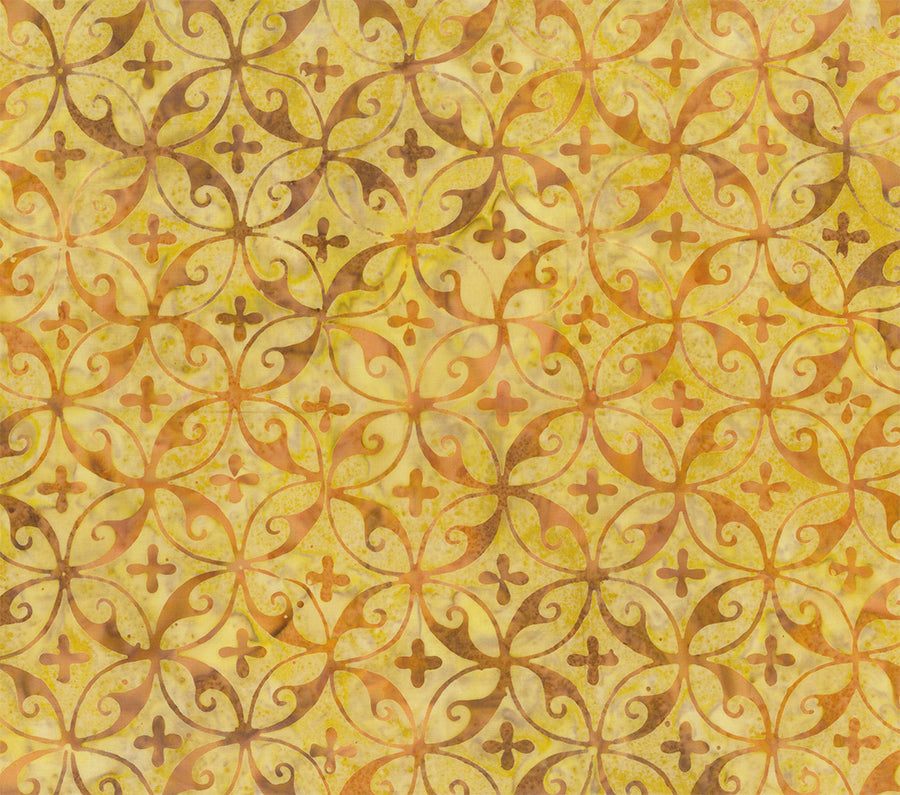 Tile Fusion Circle Swirl - Butterscotch