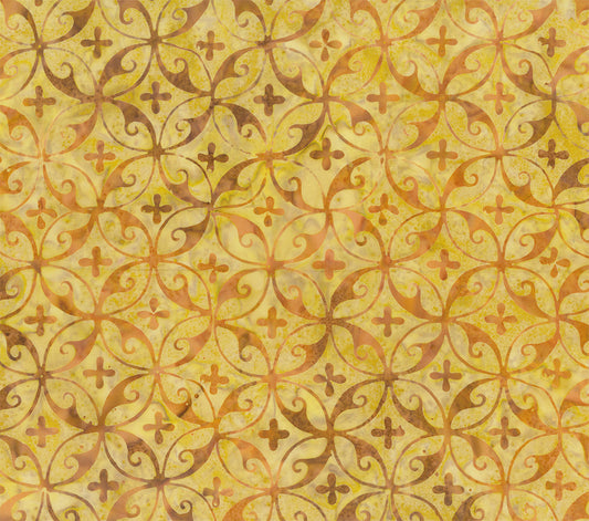 Tile Fusion Circle Swirl - Butterscotch